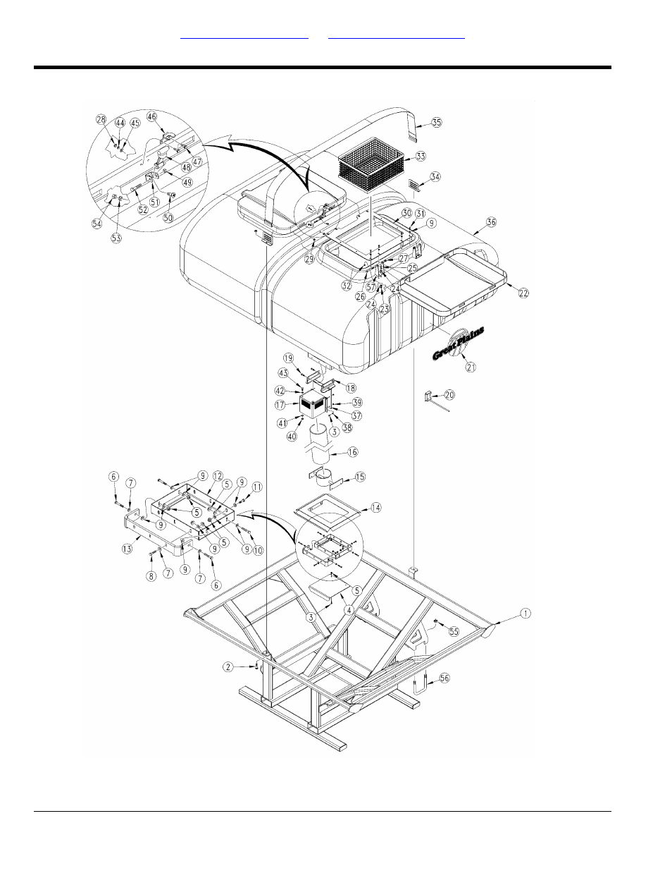 150 bu bulk hopper | Great Plains YP4025F-1670 Parts Manual User Manual | Page 28 / 274