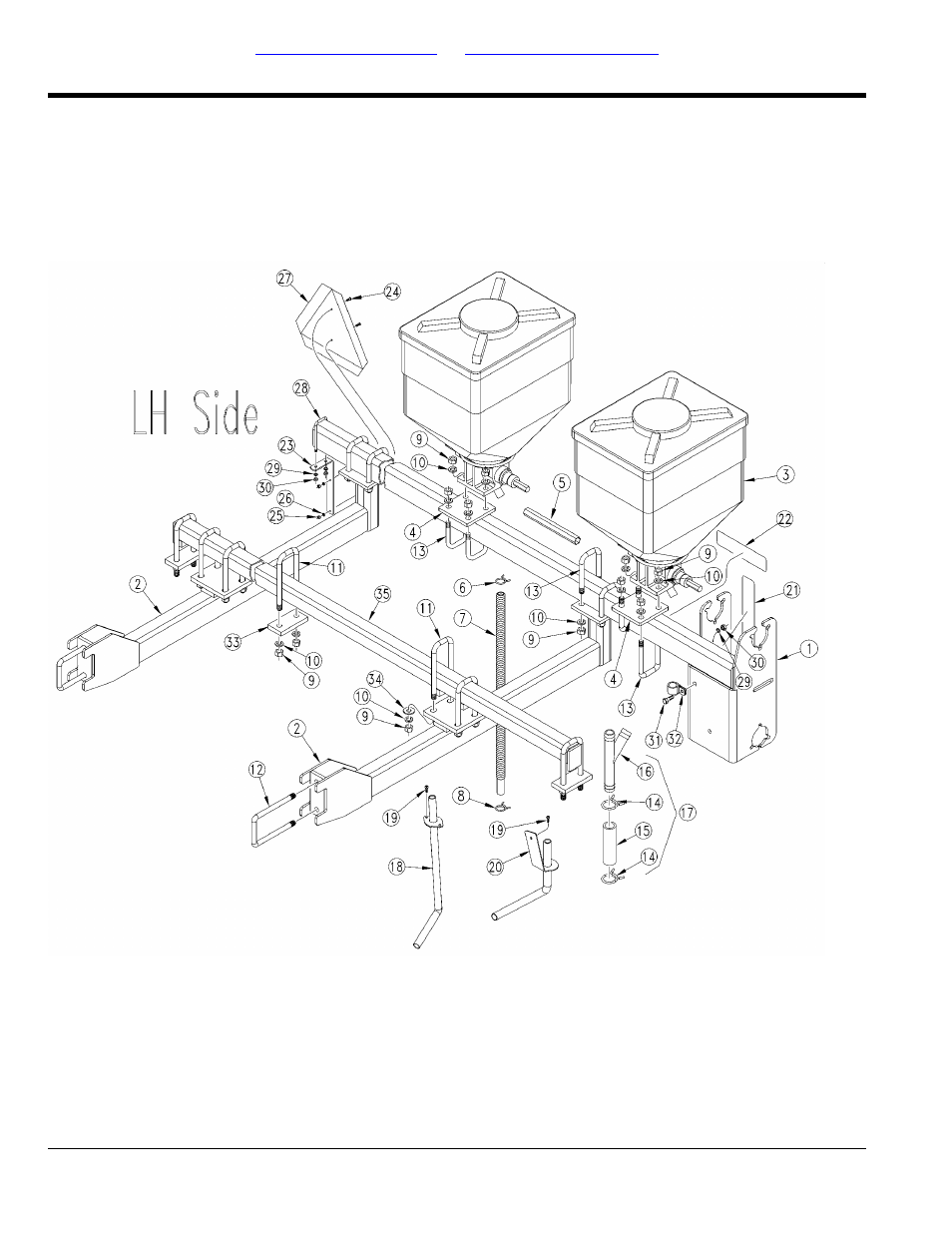 Microband components (s/n 10542c+) | Great Plains 1520P Parts Manual User Manual | Page 116 / 148