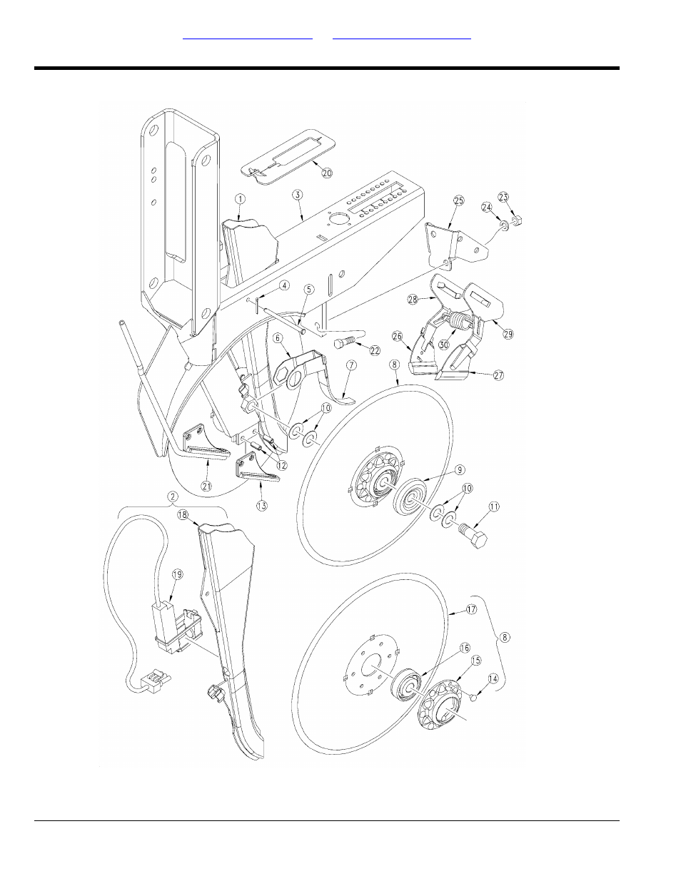 10 series opener body (s/n 10679c-) | Great Plains 1520P Parts Manual User Manual | Page 44 / 148