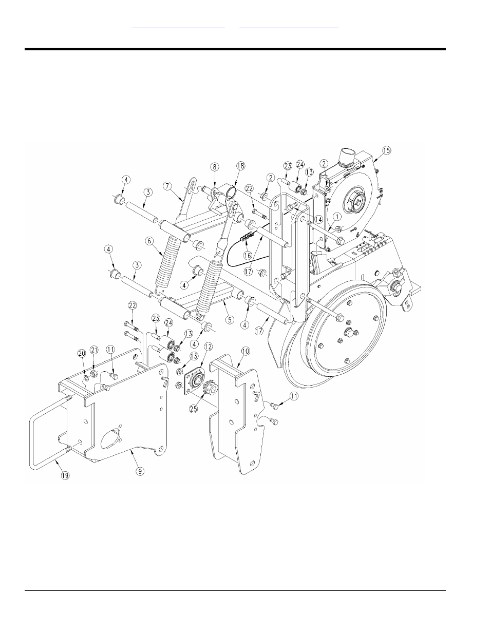 20 series opener arms & mounts (s/n 10542c+) | Great Plains 1520P Parts Manual User Manual | Page 50 / 148