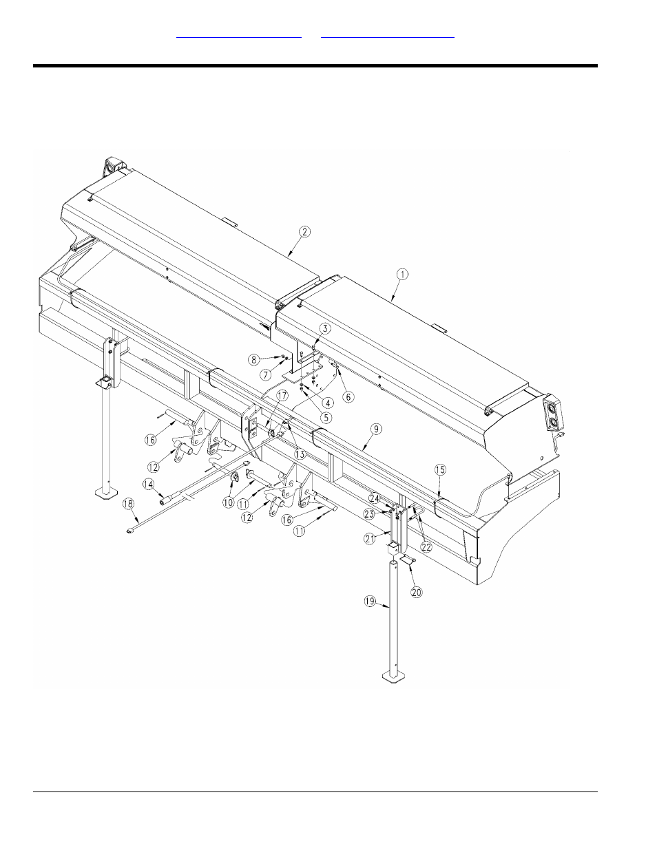 Box assembly, Box to frame, Selected models | Table of contents part number index box to frame | Great Plains 1520P Parts Manual User Manual | Page 6 / 148