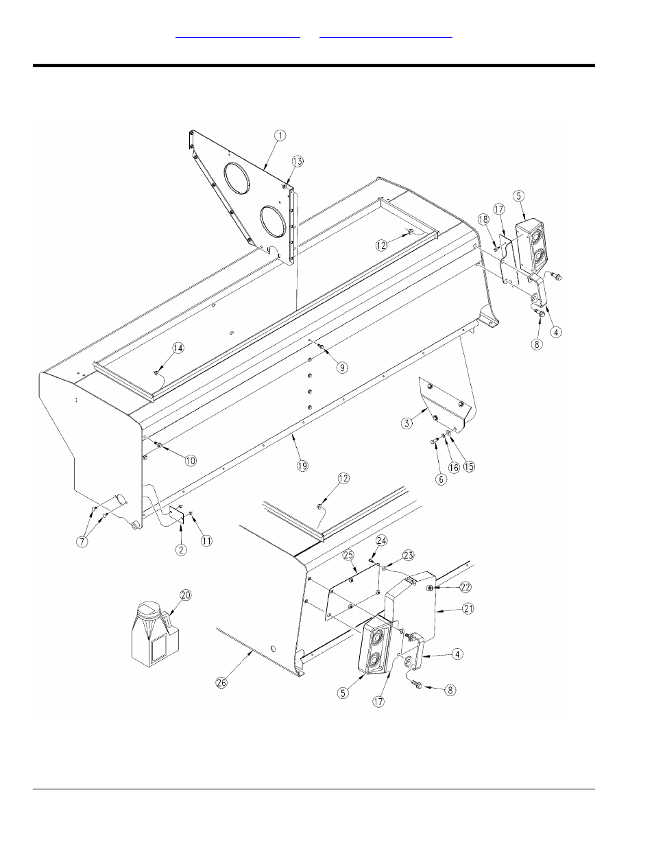 Box components, Table of contents part number index box components | Great Plains 1520P Parts Manual User Manual | Page 8 / 148