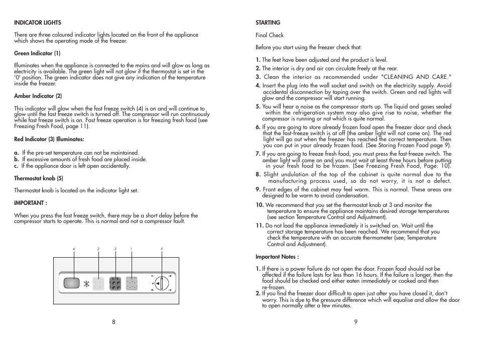 Beko ZA 630 User Manual | Page 6 / 10