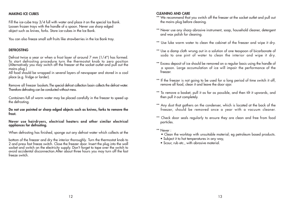 Beko ZA 630 User Manual | Page 8 / 10