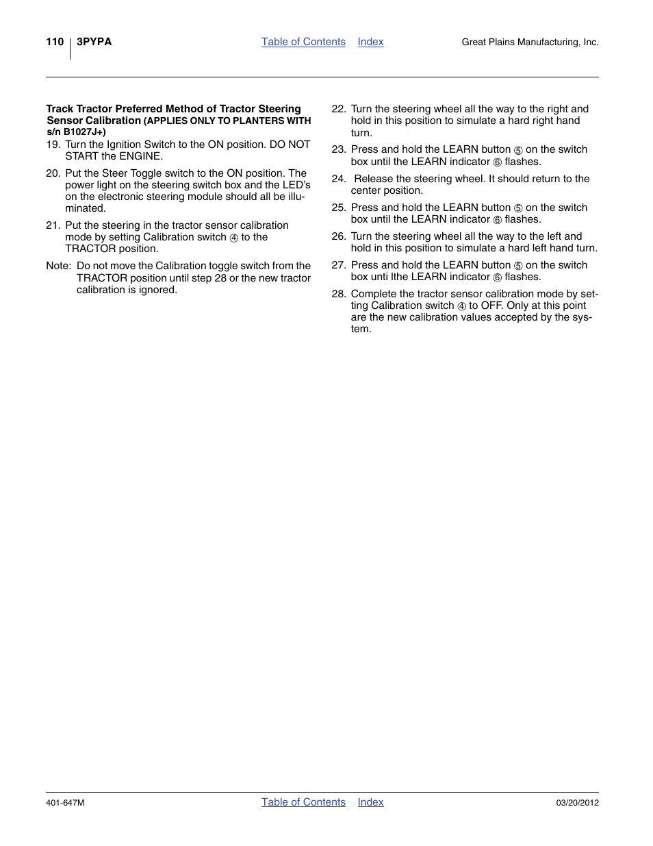 Great Plains 3PYPA Operator Manual User Manual | Page 114 / 188