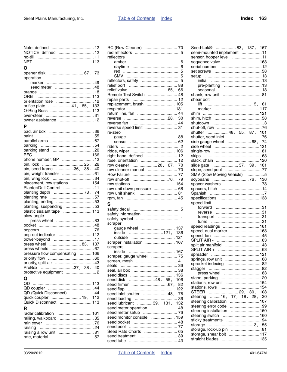 Great Plains 3PYPA Operator Manual User Manual | Page 183 / 188