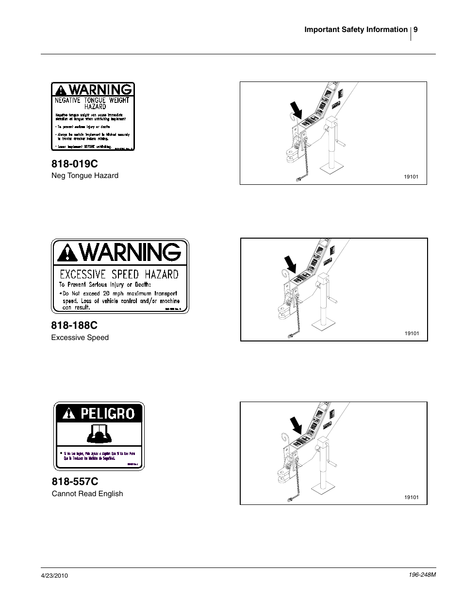 188c, 019c, 557c | Great Plains 3N-3020P Operator Manual User Manual | Page 11 / 111