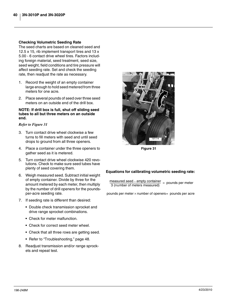 Great Plains 3N-3020P Operator Manual User Manual | Page 42 / 111
