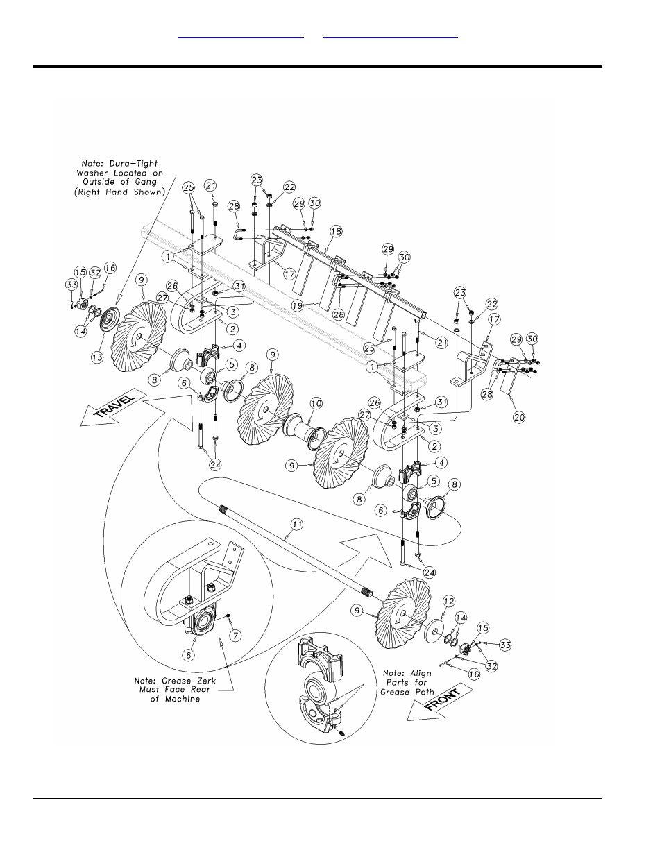 Heavy turbo gang assembly | Great Plains 4000TT Parts Manual User Manual | Page 124 / 188