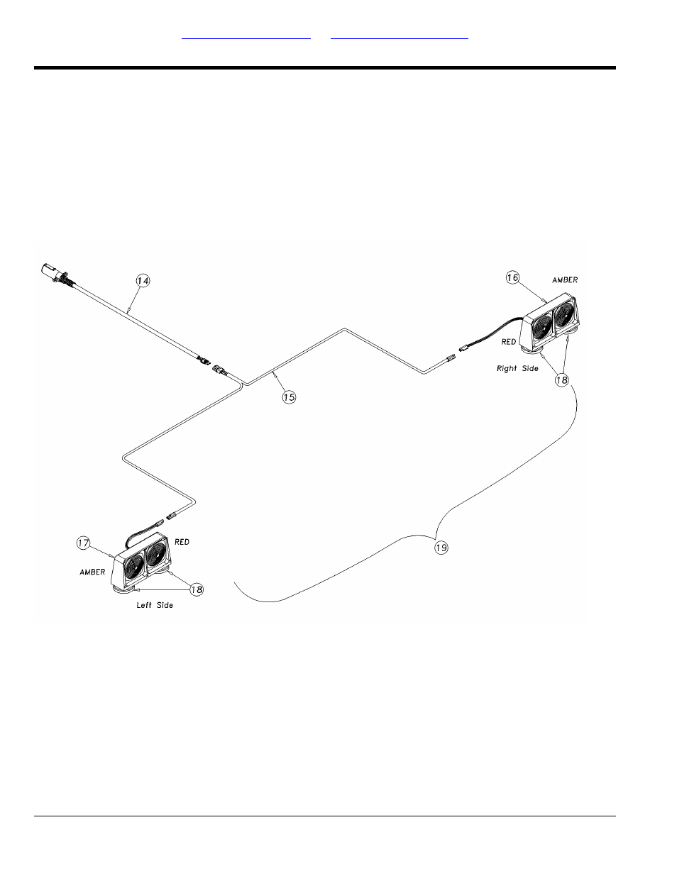 Safety light details (s/n 2026nn-) part 2 | Great Plains 4000TT Parts Manual User Manual | Page 130 / 188