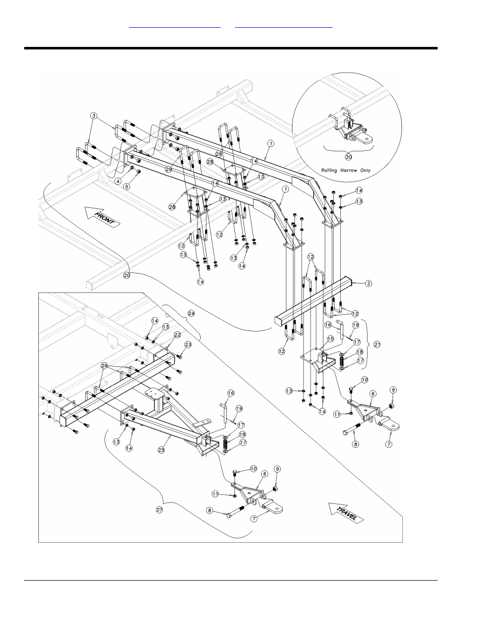 Ez hitch with slide flex tongue | Great Plains 4000TT Parts Manual User Manual | Page 178 / 188