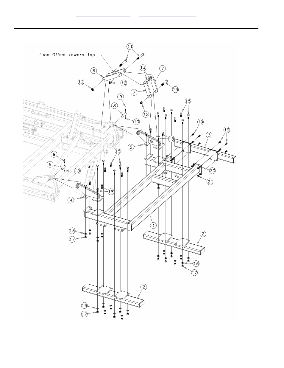 Section 2: frames, Wing assembly, 1700tt (s/n 2026nn-) | Great Plains 4000TT Parts Manual User Manual | Page 24 / 188