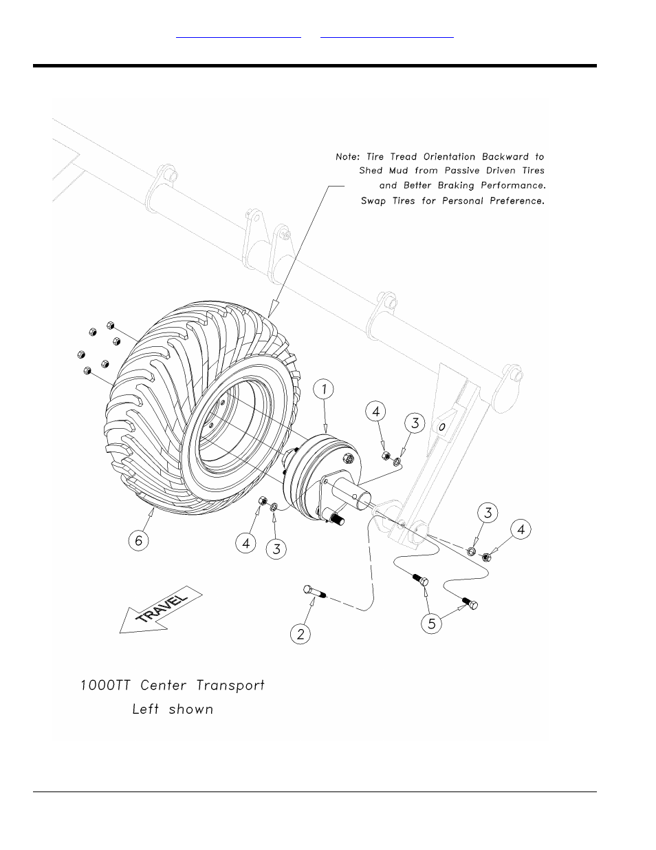 Section 3: transport, 1000tt center transport assembly | Great Plains 4000TT Parts Manual User Manual | Page 40 / 188