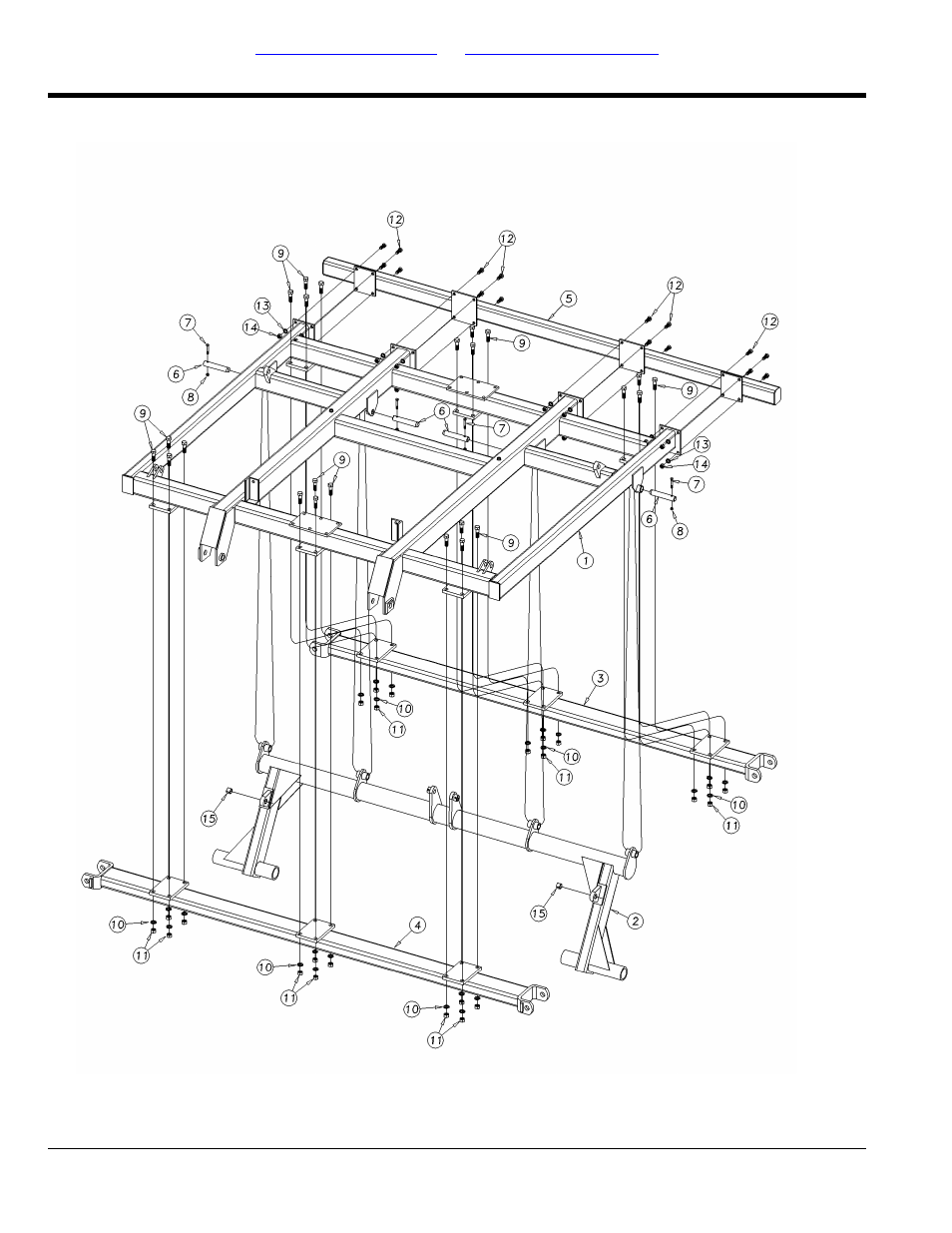 Section 2 frames, Turbo till center frame assembly (s/n 1172nn-), Selected models | Great Plains 4000TT Parts Manual User Manual | Page 8 / 188