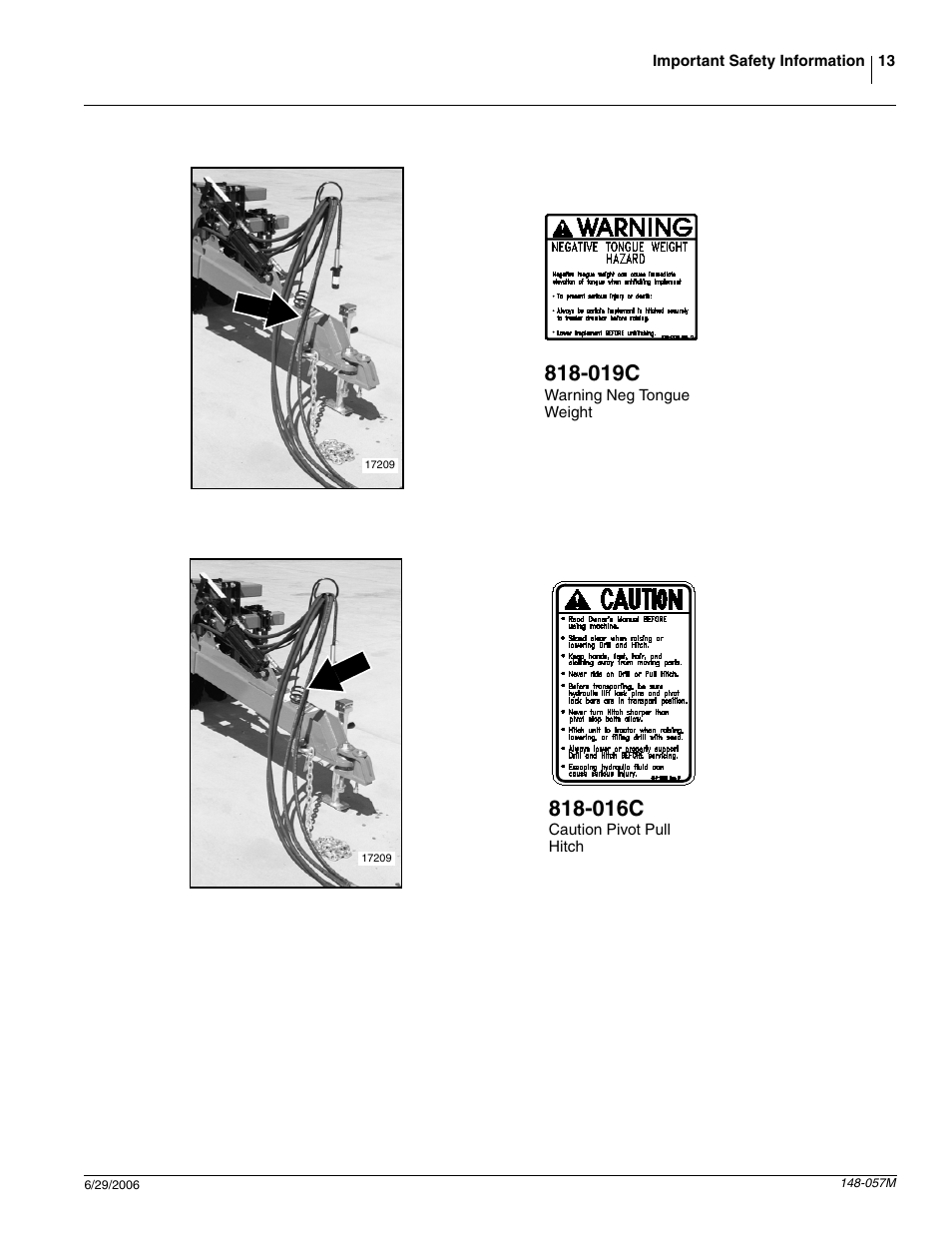 019c, 016c | Great Plains V-300F Operator Manual User Manual | Page 15 / 84