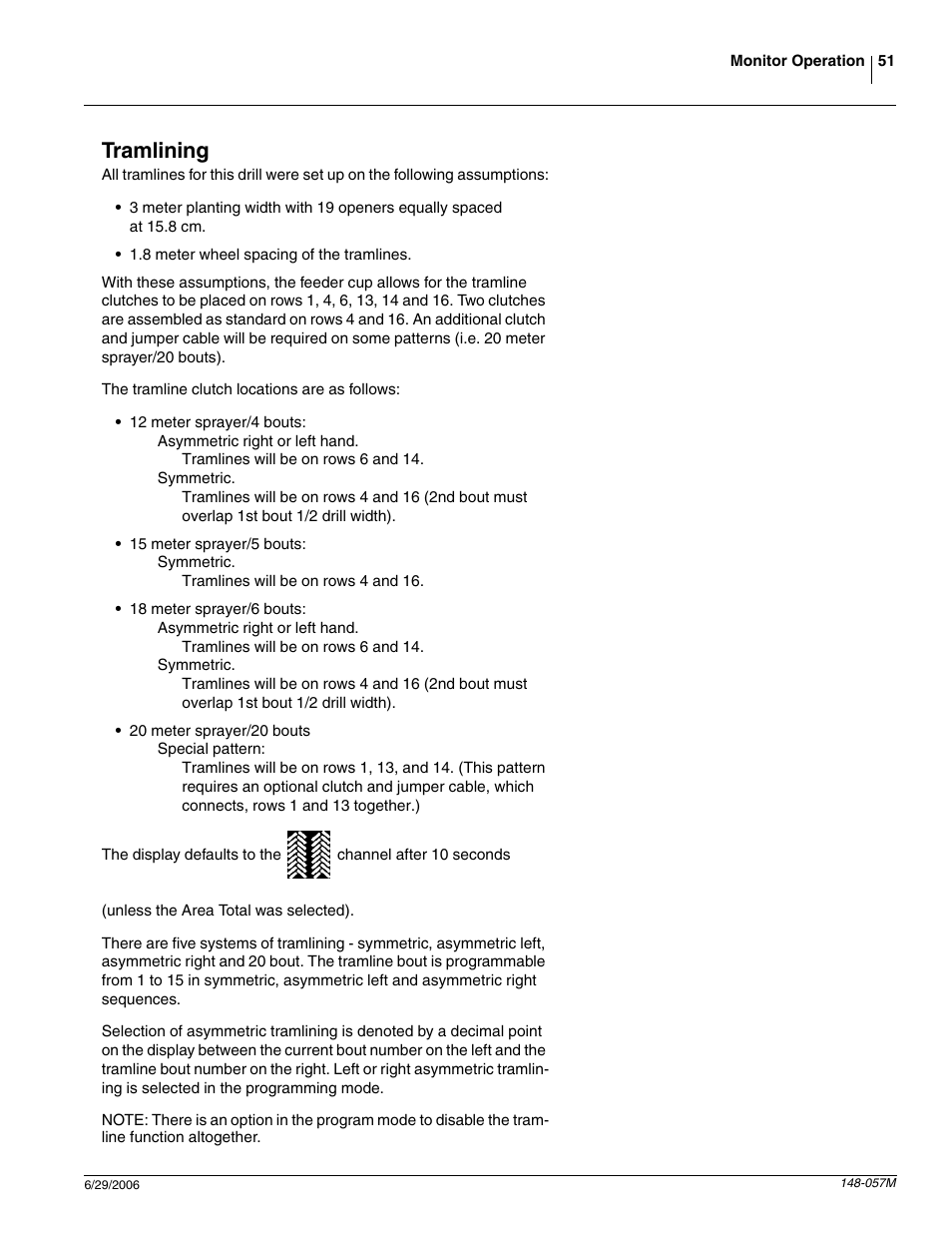 Tramlining | Great Plains V-300F Operator Manual User Manual | Page 53 / 84