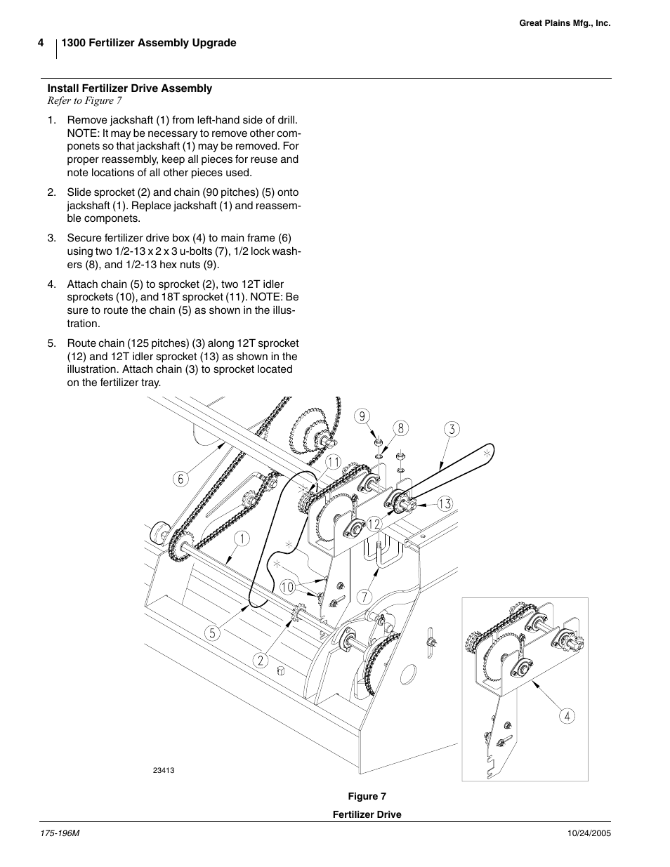 Great Plains 1300 Fertilizer Assembly Instructions User Manual | Page 4 / 11