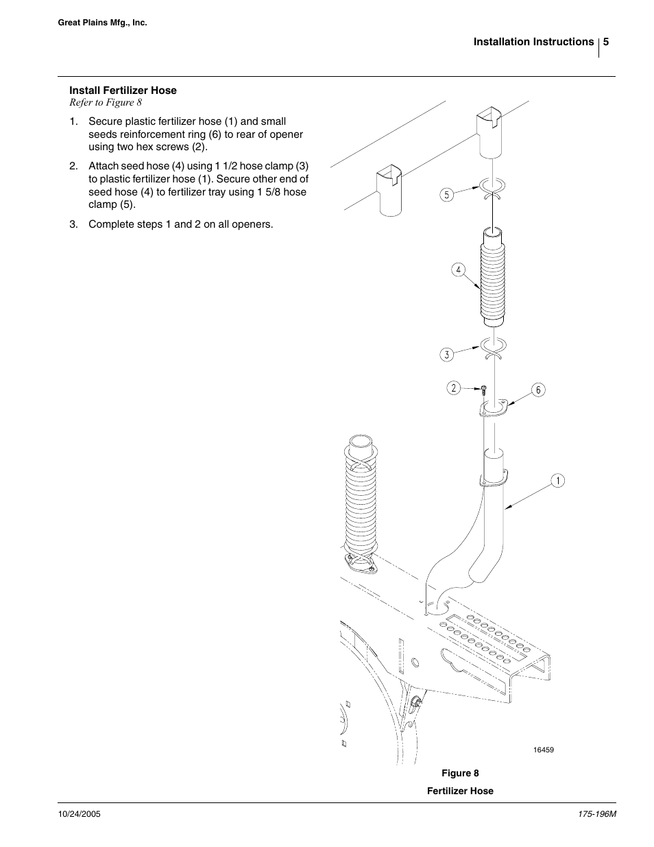 Great Plains 1300 Fertilizer Assembly Instructions User Manual | Page 5 / 11