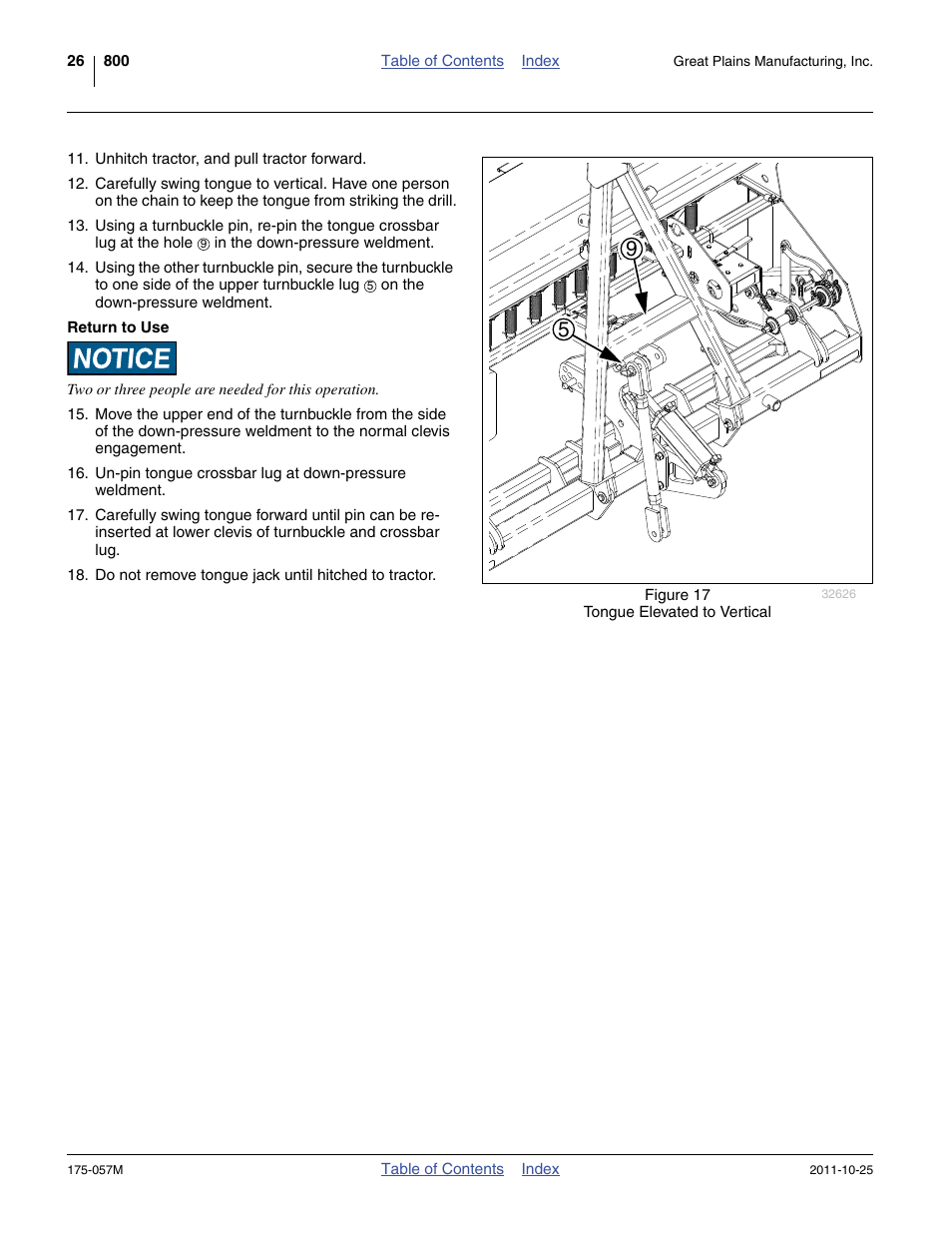 Return to use | Great Plains 800 Operator Manual User Manual | Page 30 / 70