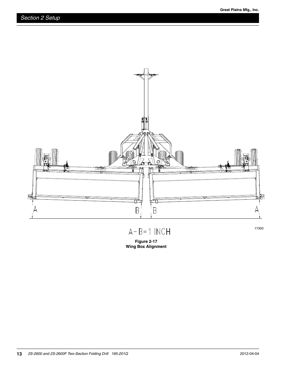 Figure 2-17 | Great Plains 2S-2600F Predelivery Manual User Manual | Page 15 / 17
