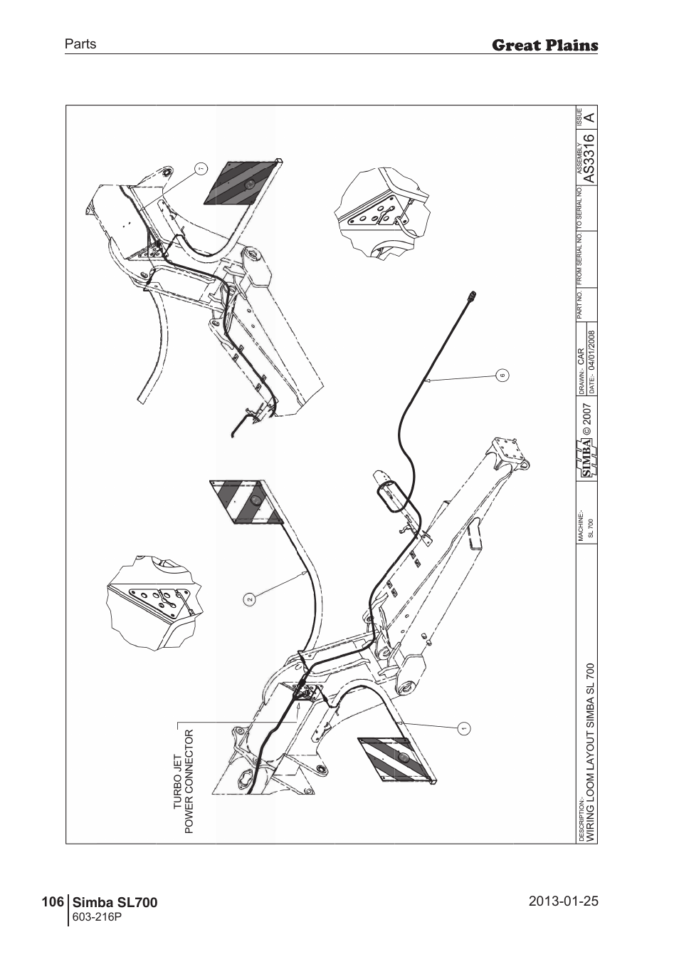 Great Plains SL700 Parts Manual User Manual | Page 106 / 140
