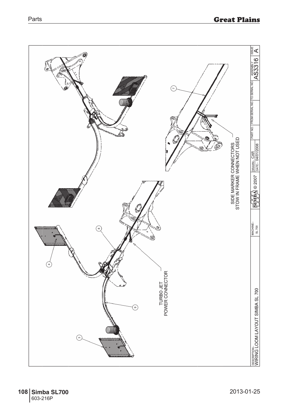 Great Plains SL700 Parts Manual User Manual | Page 108 / 140