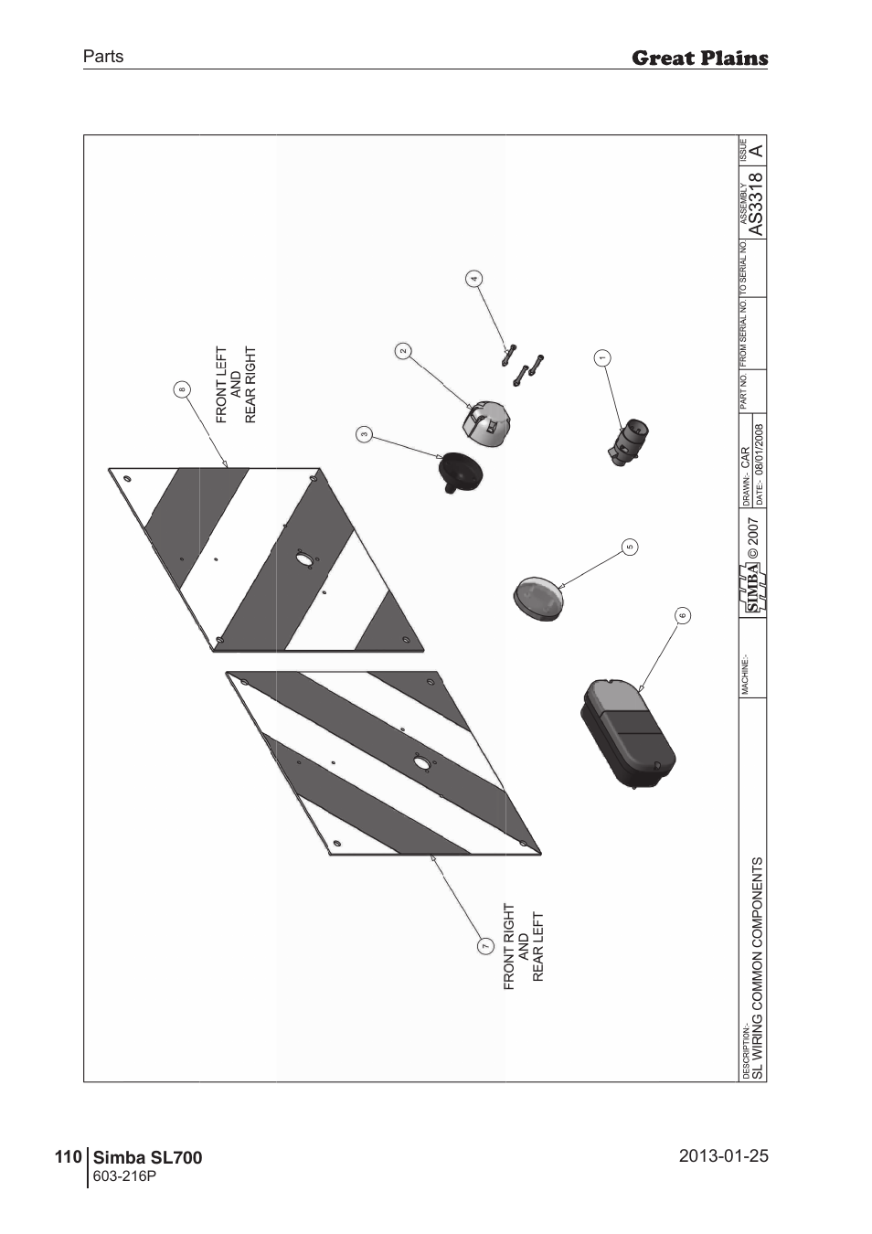 Great Plains SL700 Parts Manual User Manual | Page 110 / 140