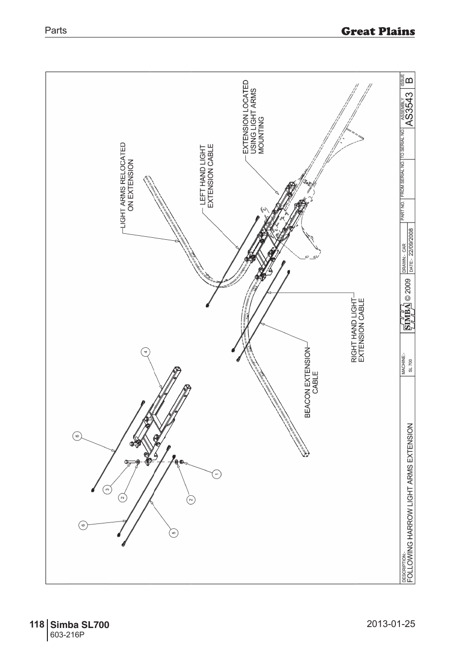 Great Plains SL700 Parts Manual User Manual | Page 118 / 140