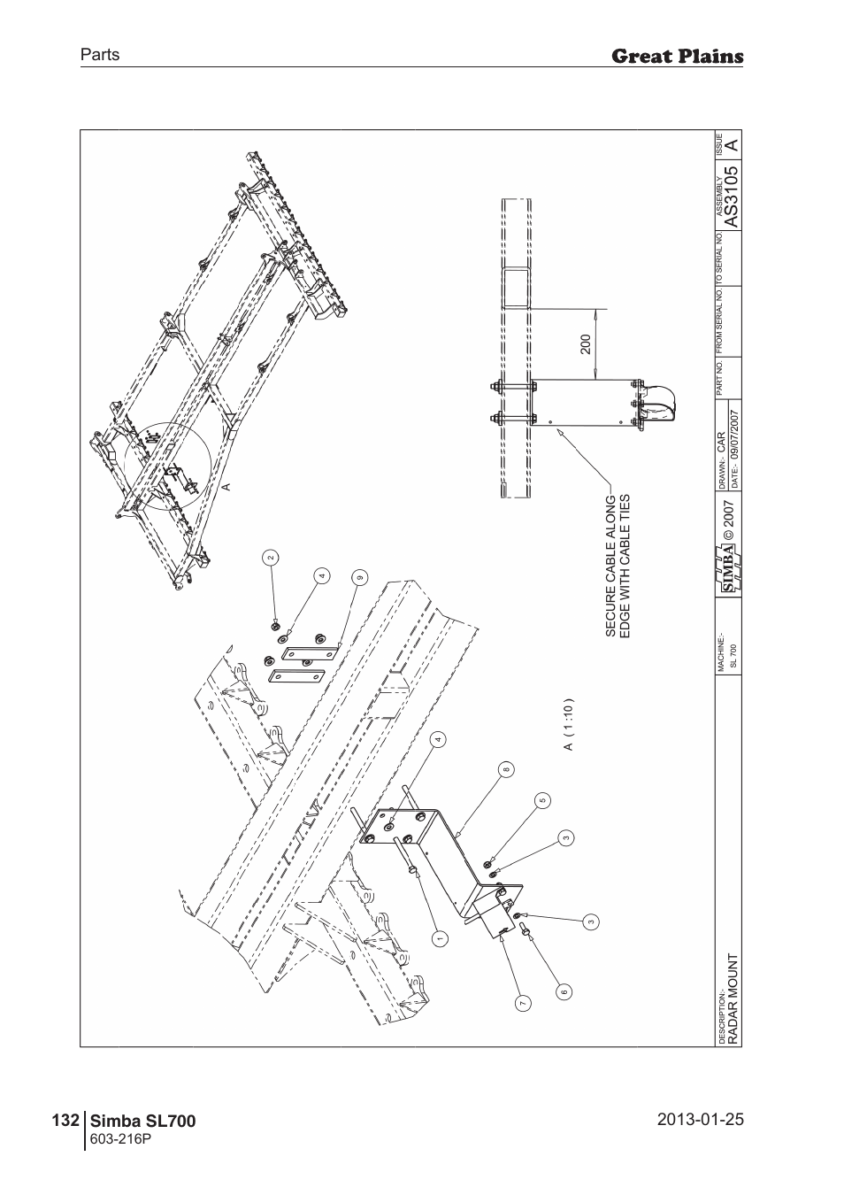Great Plains SL700 Parts Manual User Manual | Page 132 / 140