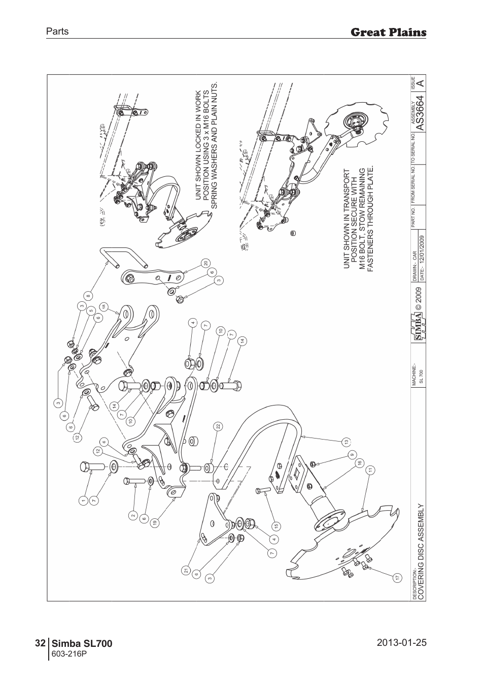 Great Plains SL700 Parts Manual User Manual | Page 32 / 140
