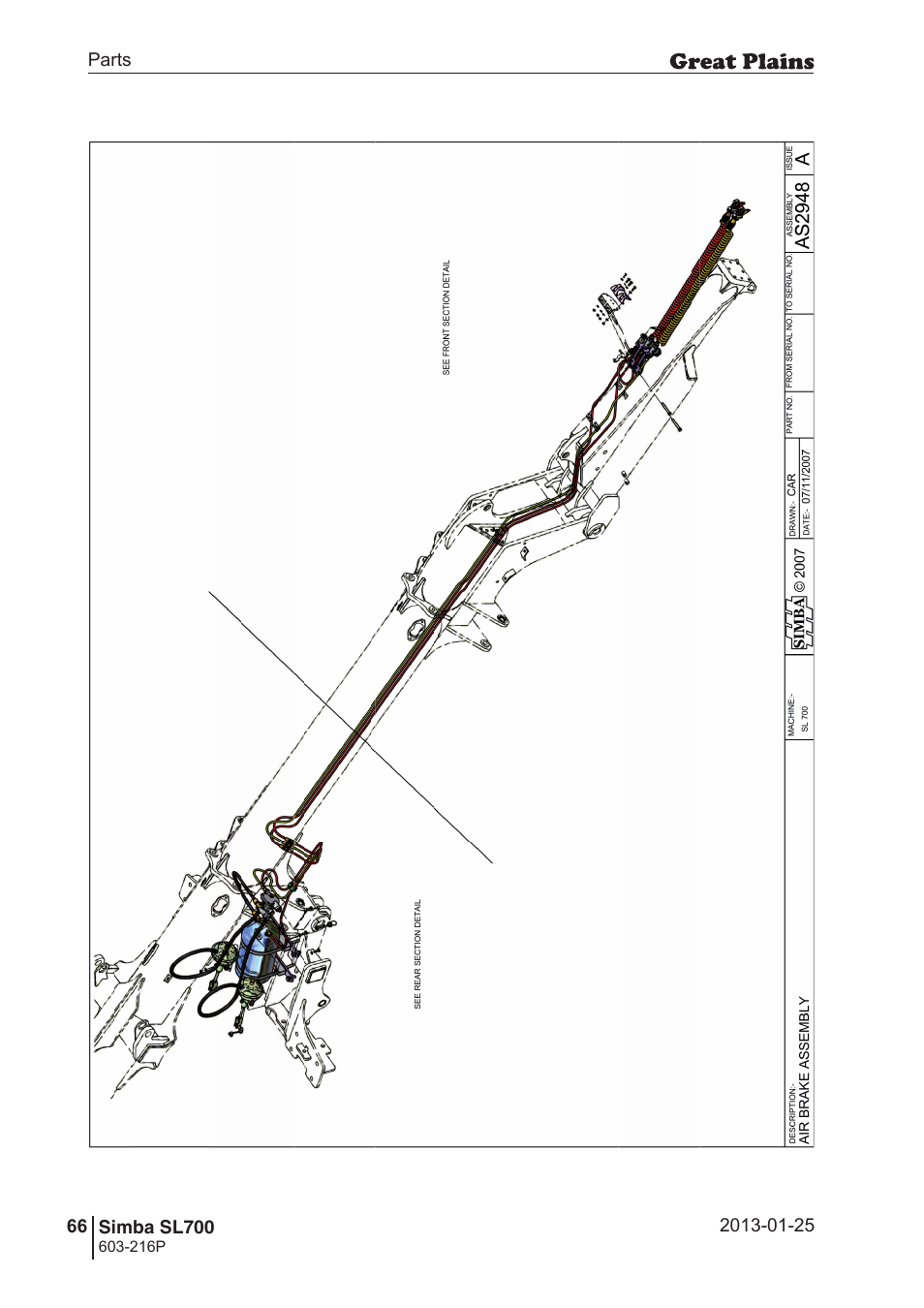 Great Plains SL700 Parts Manual User Manual | Page 66 / 140