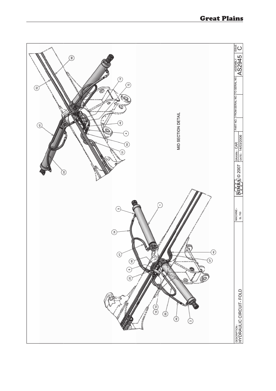 Great Plains SL700 Parts Manual User Manual | Page 88 / 140