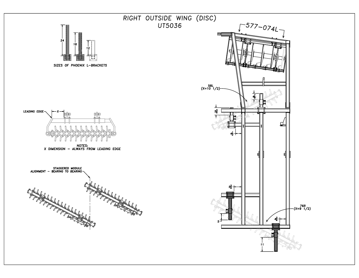 Great Plains UT5036 Disk Assembly Instructions User Manual | Page 9 / 10