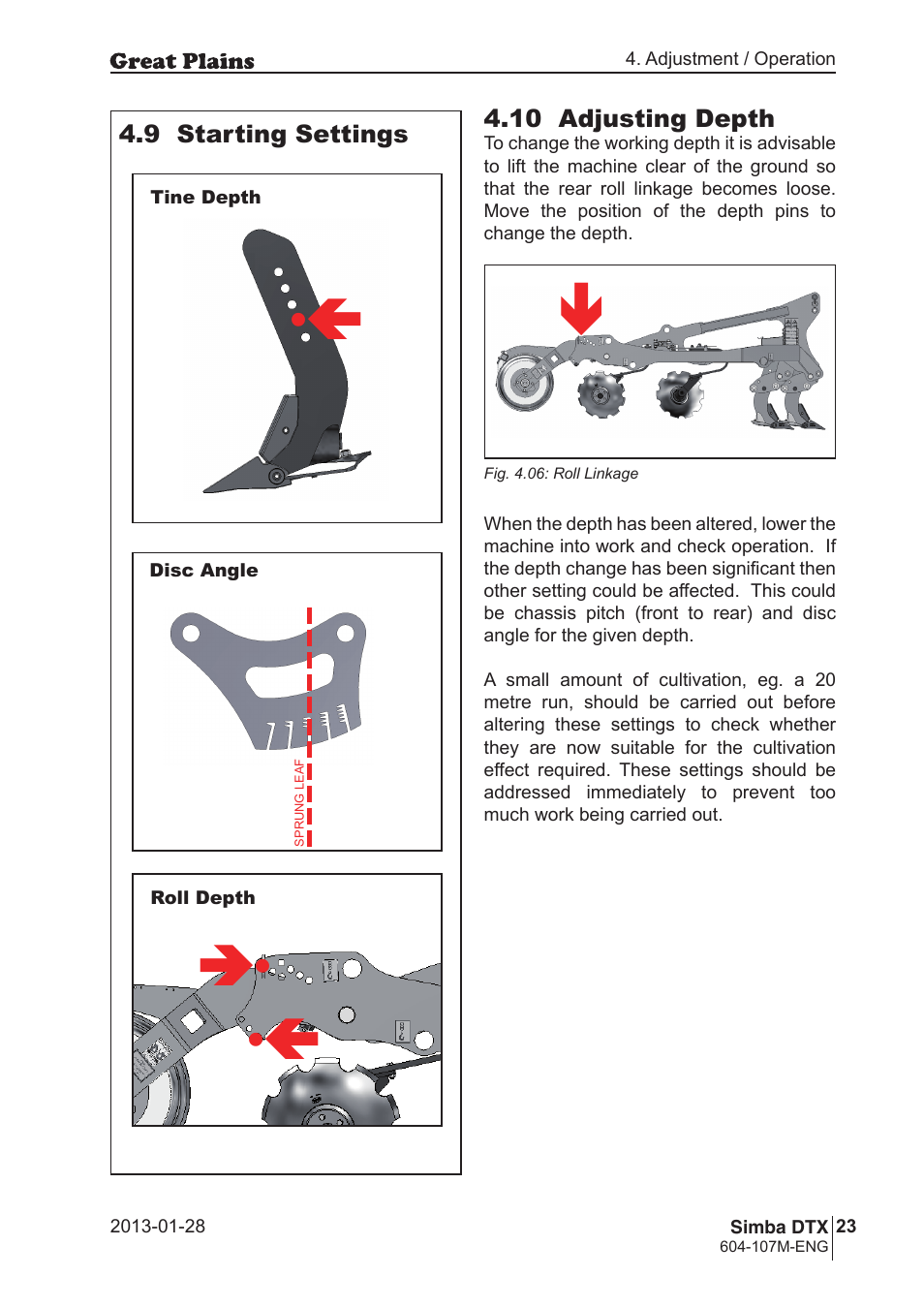 Great Plains DTX350 Operator Manual User Manual | Page 23 / 34