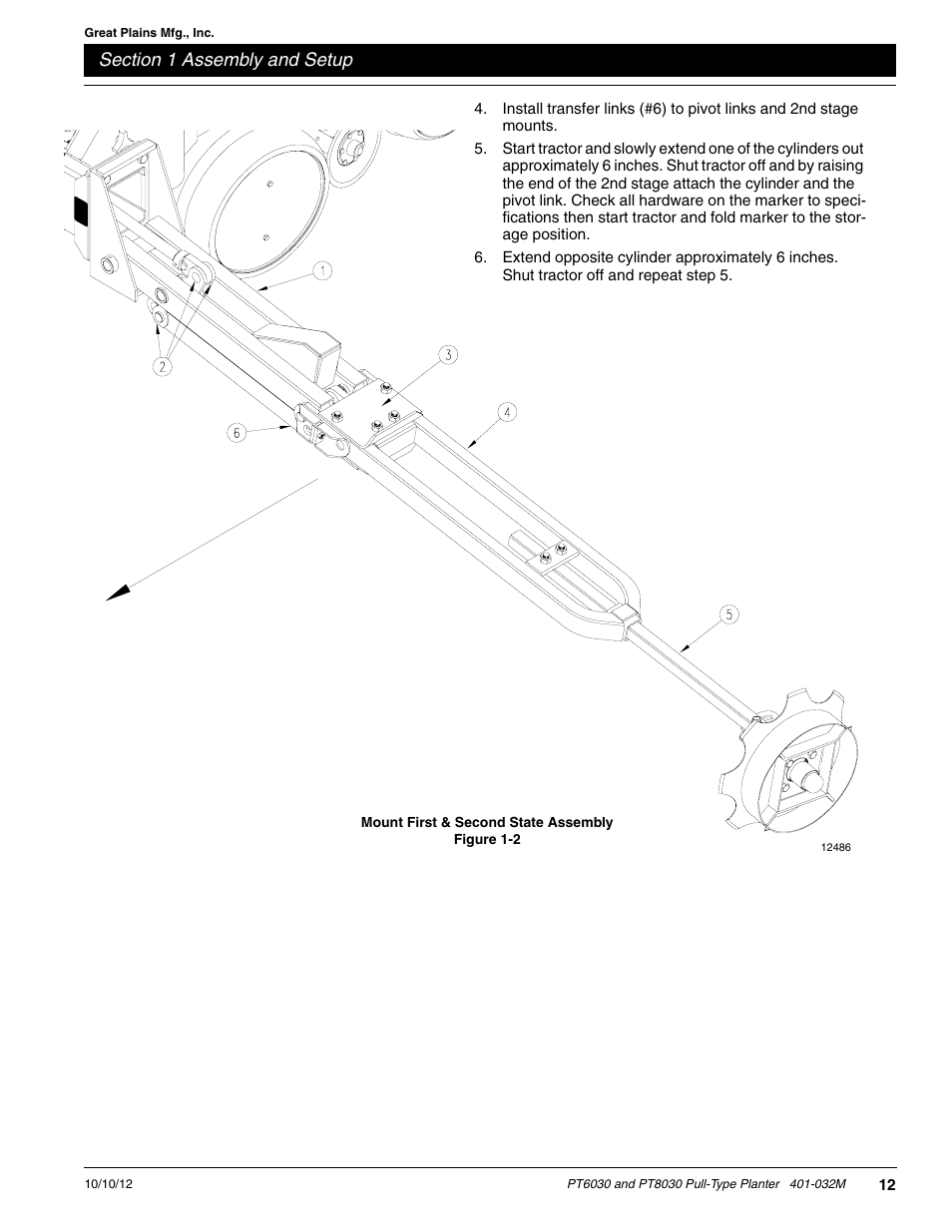 Great Plains PT8030 V1012 Operator Manual User Manual | Page 14 / 66