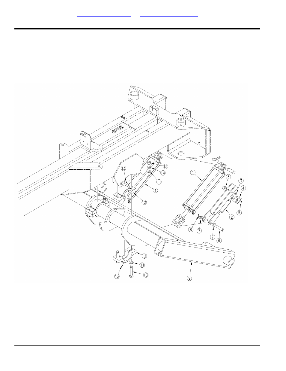 Transport axle, Transport axle to tongue | Great Plains 3S-4000HDF Parts Manual User Manual | Page 12 / 214