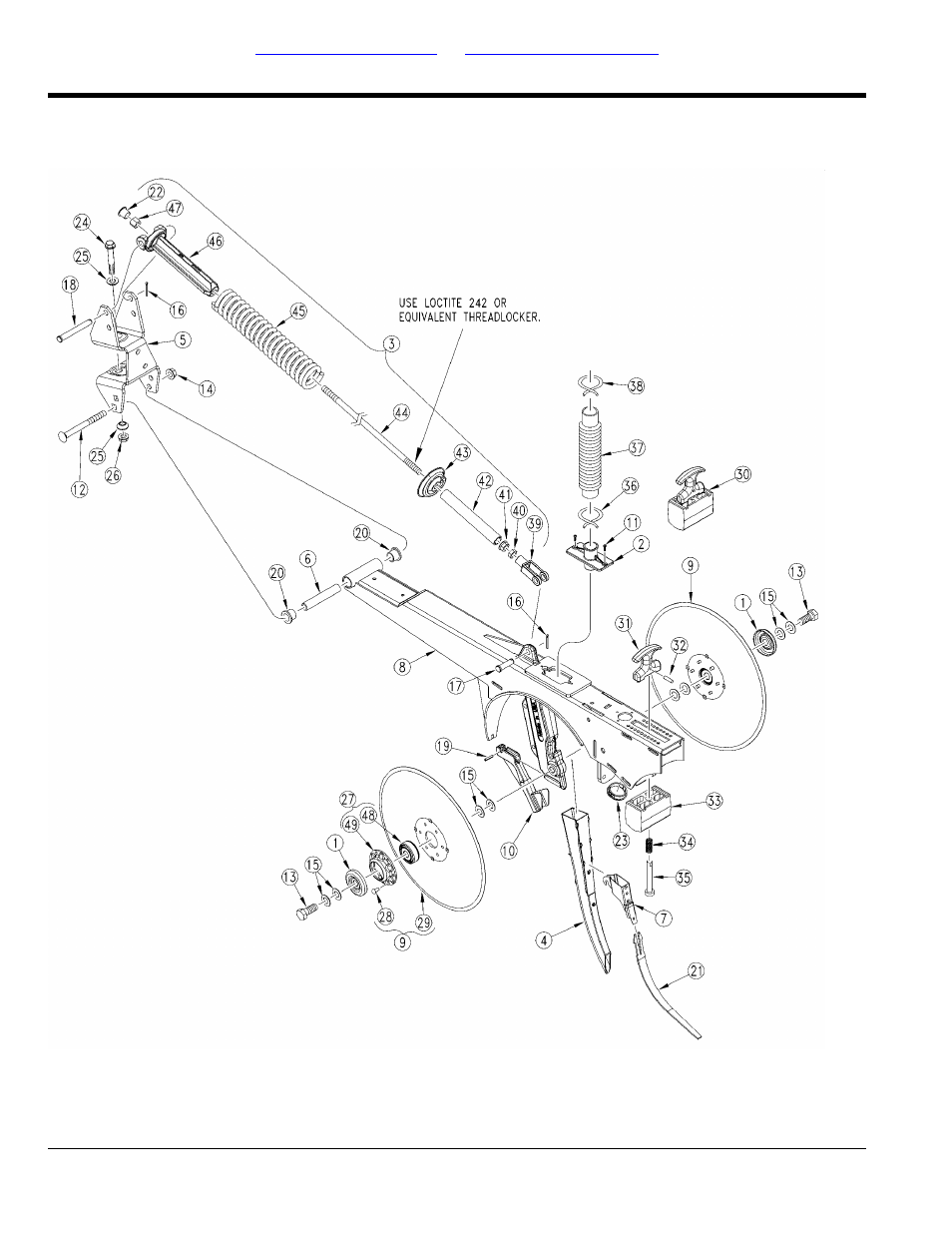 Hd 00 series long arm opener (s/n yy1979, Yy2270) | Great Plains 3S-4000HDF Parts Manual User Manual | Page 122 / 214