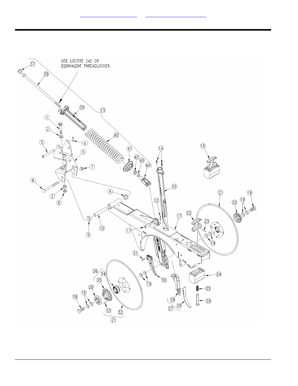 Hd 00 series short arm opener (s/n yy2271+) | Great Plains 3S-4000HDF Parts Manual User Manual | Page 130 / 214