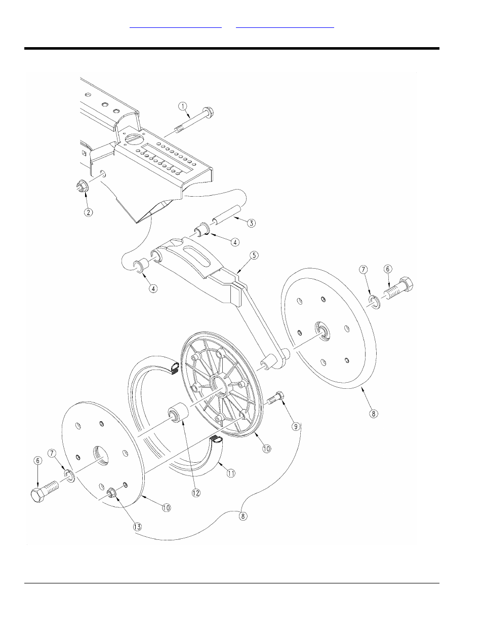 Hd 1" x 12" double "v" press wheel | Great Plains 3S-4000HDF Parts Manual User Manual | Page 146 / 214