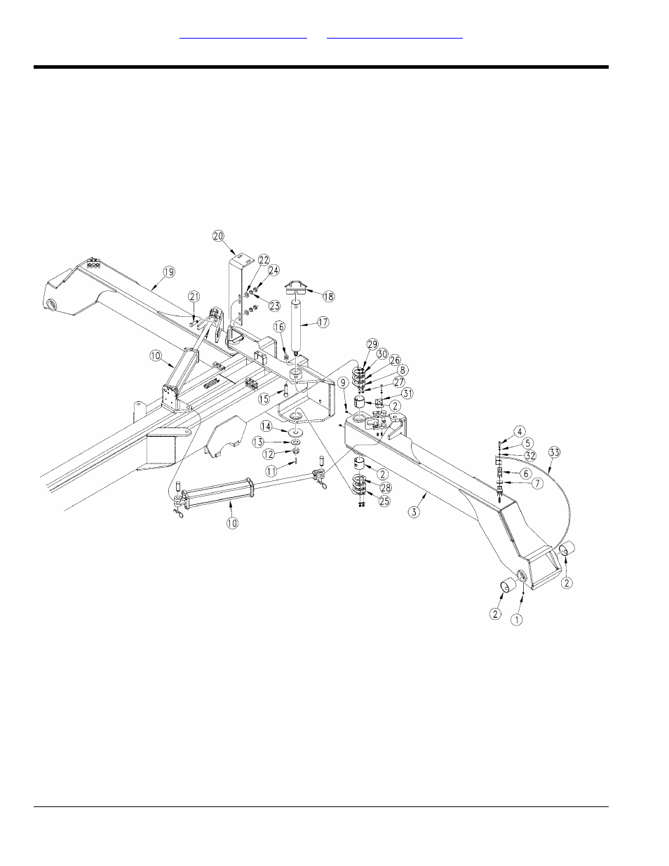 Toolbars, Toolbar to tongue | Great Plains 3S-4000HDF Parts Manual User Manual | Page 16 / 214