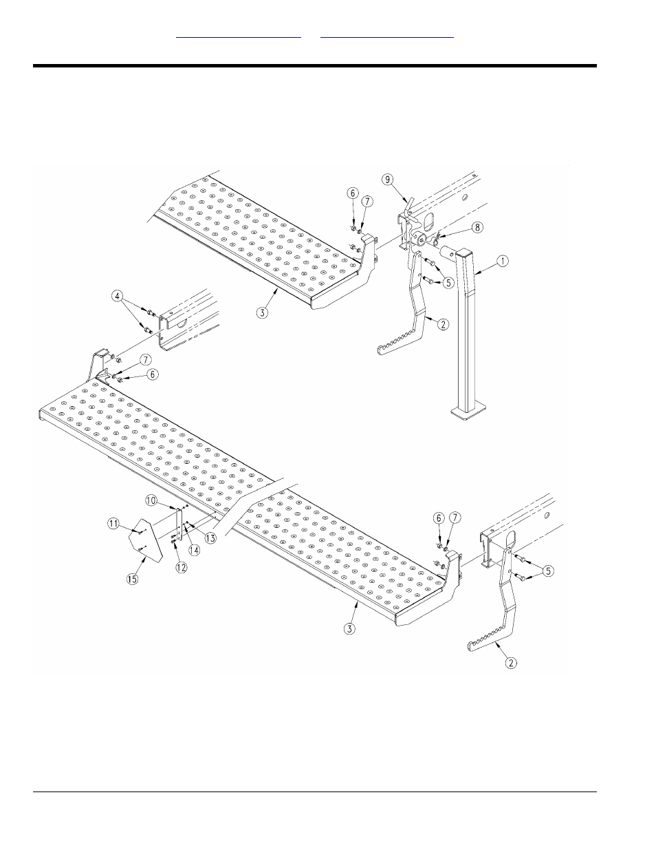 Walkboards and steps (yy1722-) | Great Plains 3S-4000HDF Parts Manual User Manual | Page 48 / 214