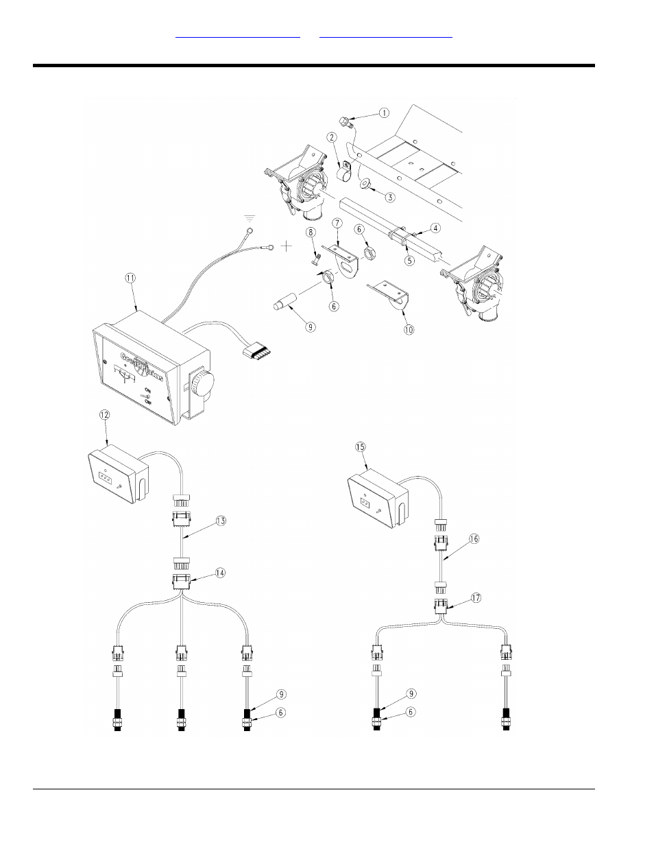 Loop shaft monitor (2 channel 116-282a) (3 channel, 283a) | Great Plains 3S-4000HDF Parts Manual User Manual | Page 80 / 214