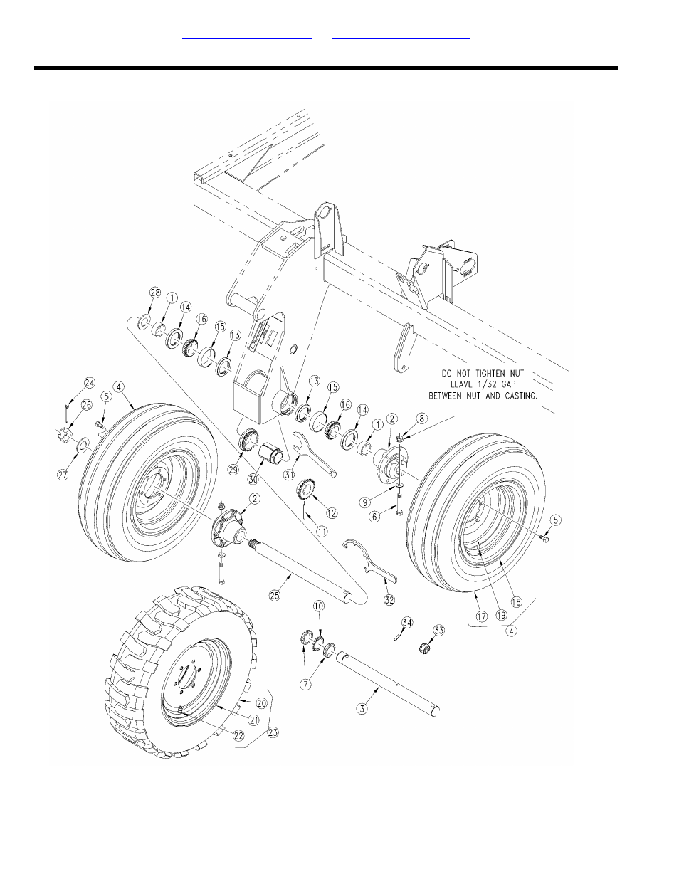 Gauge wheels, Table of contents part number index gauge wheels | Great Plains 3S-4000HDF Parts Manual User Manual | Page 82 / 214