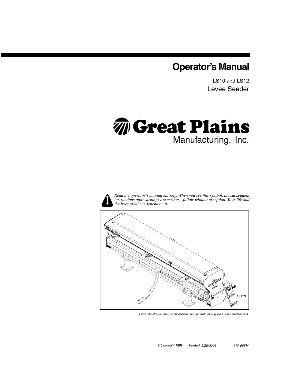 Great Plains LS12 Operator Manual User Manual | 29 pages