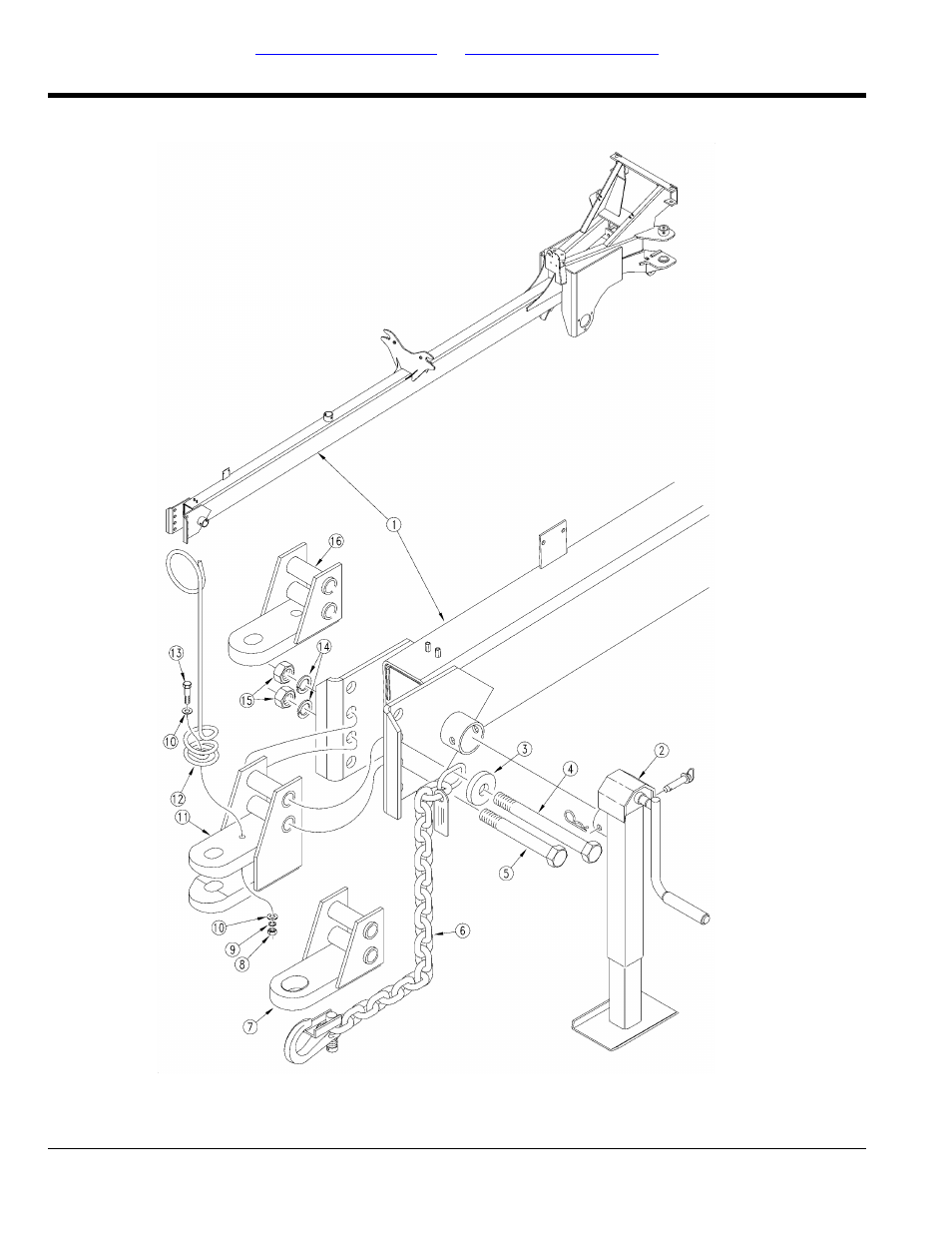 Hitch to mainframe | Great Plains 2S-2600HDF Parts Manual User Manual | Page 10 / 210