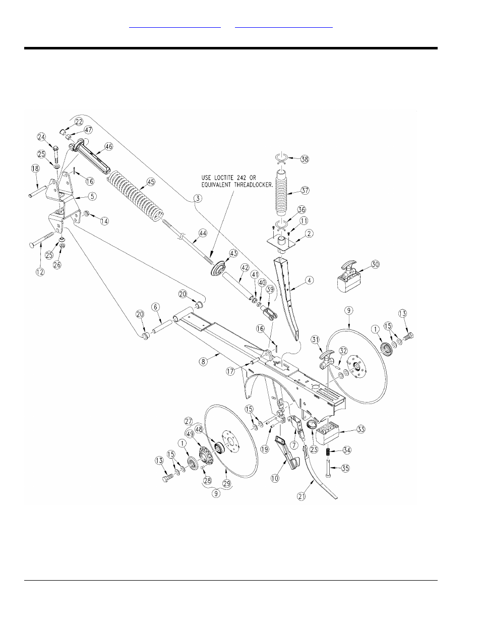 Hd 00 series long arm opener (s/n dd1456-) | Great Plains 2S-2600HDF Parts Manual User Manual | Page 128 / 210