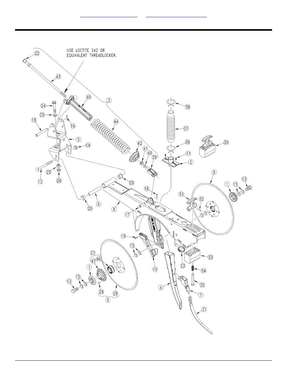 Hd 00 series short arm opener (s/n dd1457, Dd1551) | Great Plains 2S-2600HDF Parts Manual User Manual | Page 136 / 210