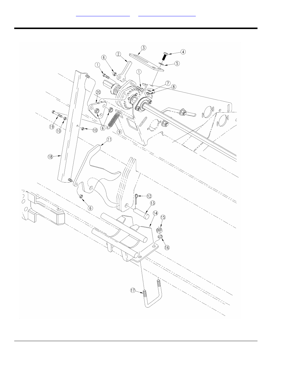 Drives, Clutch linkage, Table of contents part number index clutch linkage | Great Plains 2S-2600HDF Parts Manual User Manual | Page 90 / 210