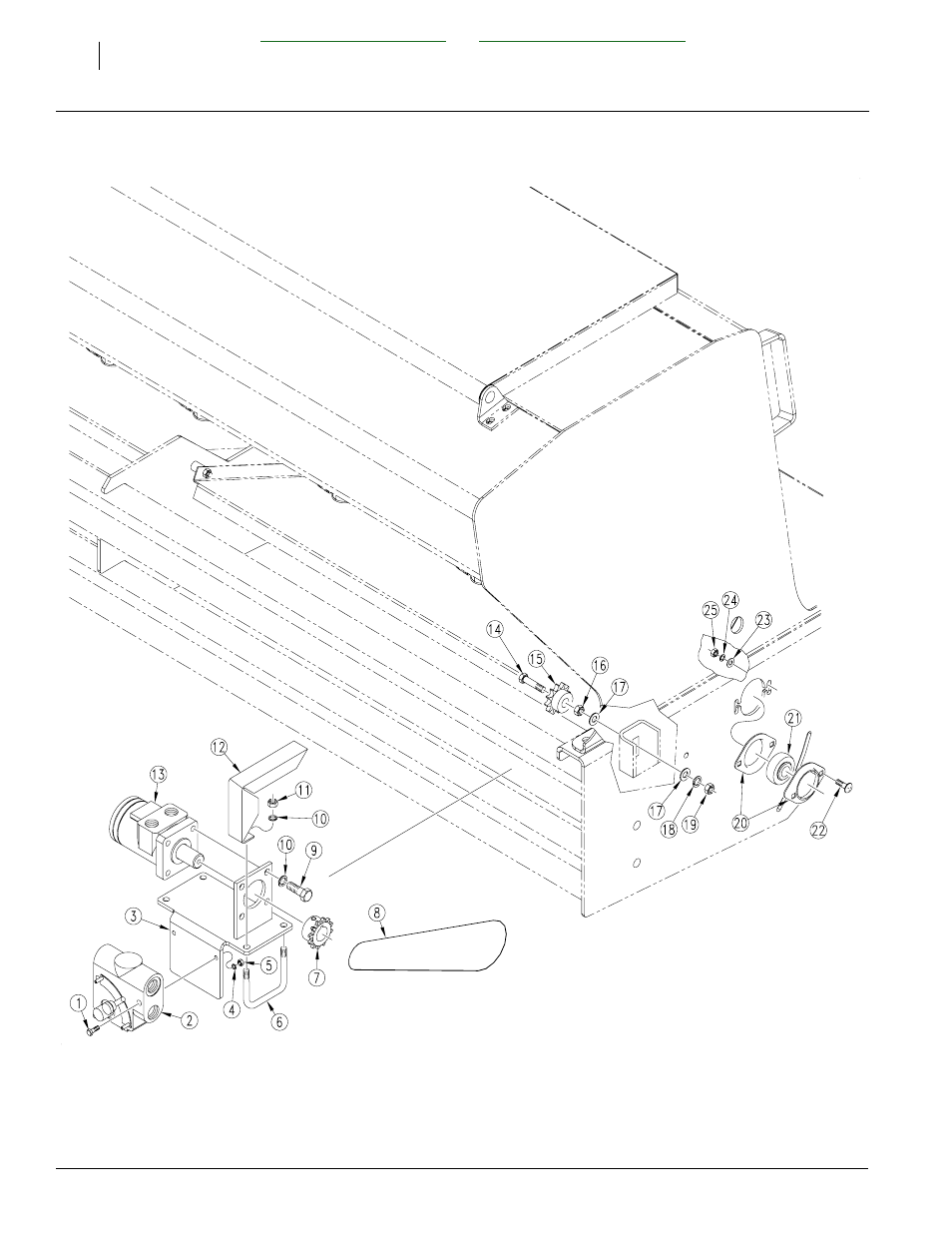 Section 4 drive -1, Hydraulic drive -1, Table of contents parts number index | Hydraulic drive | Great Plains LS12 Parts Manual User Manual | Page 20 / 25