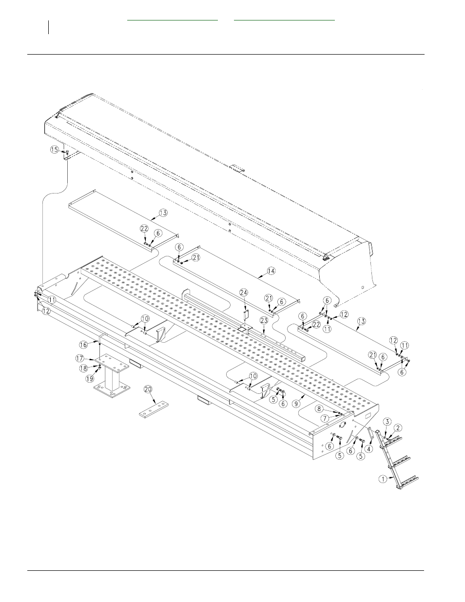 Section 2 box and frame -1, Frame assembly -1, Table of contents parts number index | Frame assembly | Great Plains LS12 Parts Manual User Manual | Page 8 / 25